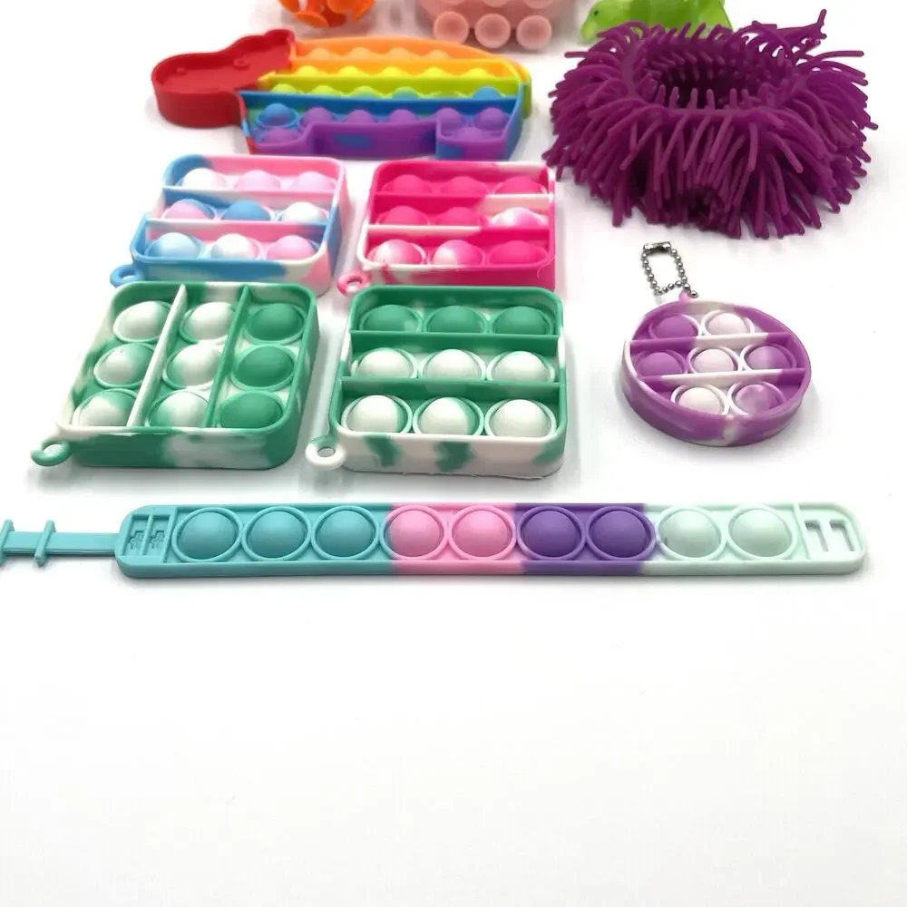 Sensory Fidget Toys Set Stress Relief Anti Anxiety Kid/ Adult Occasional Therapy